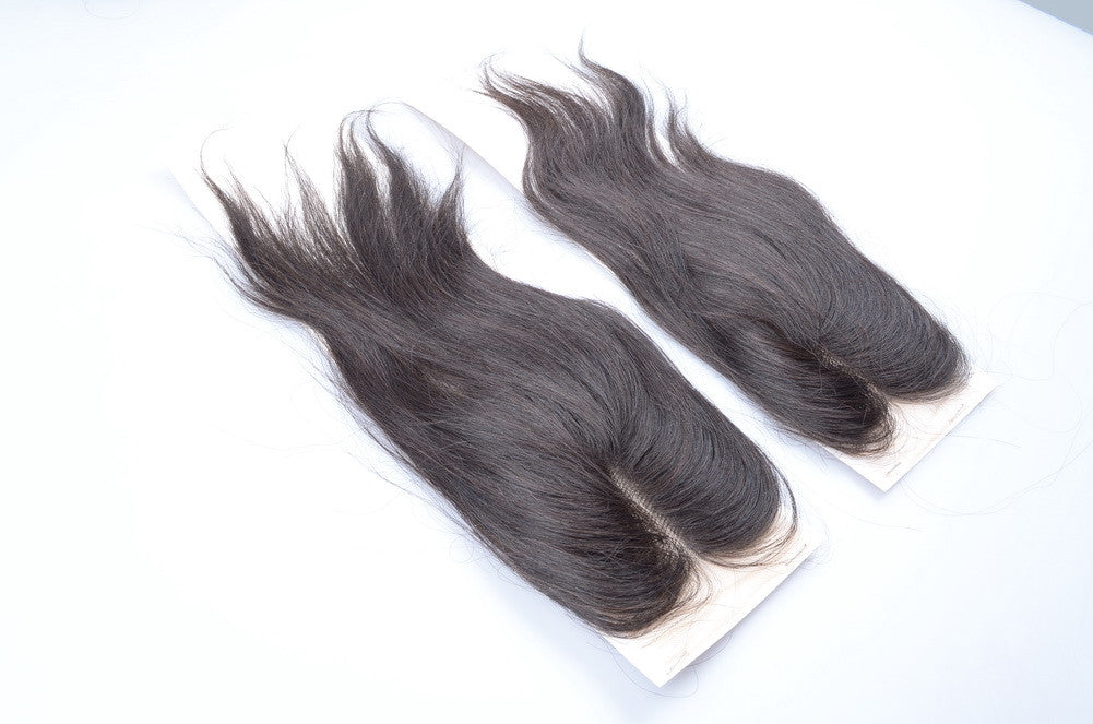 STRAIGHT Lace Middle Part Closure 4X4 Extensions By Mariell