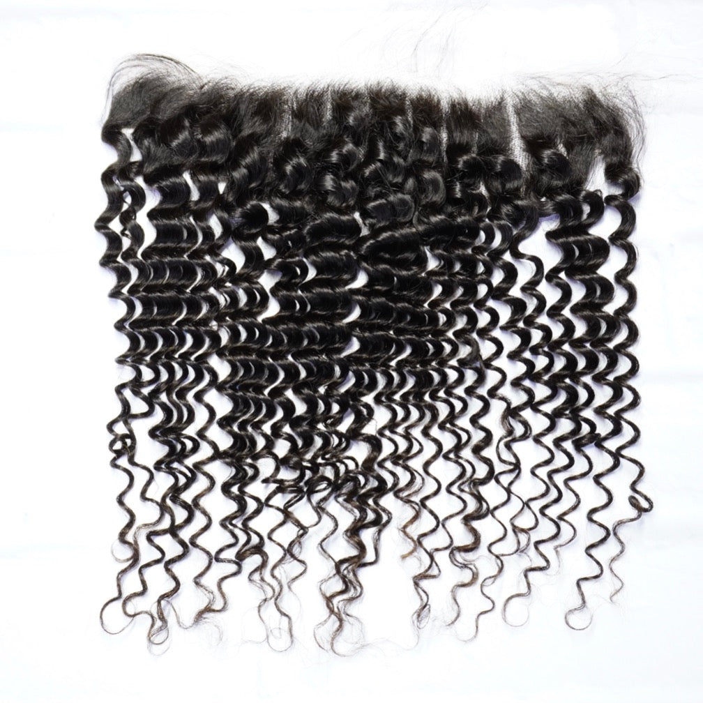 13x4 HD Frontal Deep Wave Extensions By Mariell