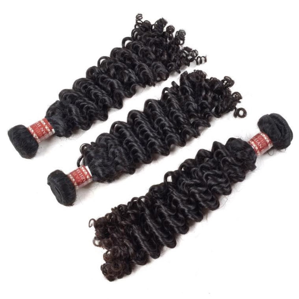 Brazilian Natural Curl Three Bundle Deals Extensions By Mariell